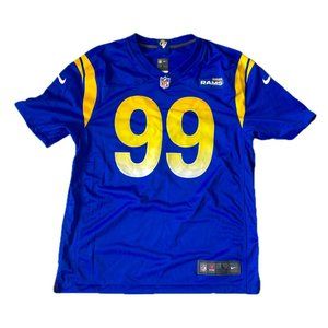 Los Angeles Rams Aaron Donald #99 Nike Blue Jersey Men's - Large